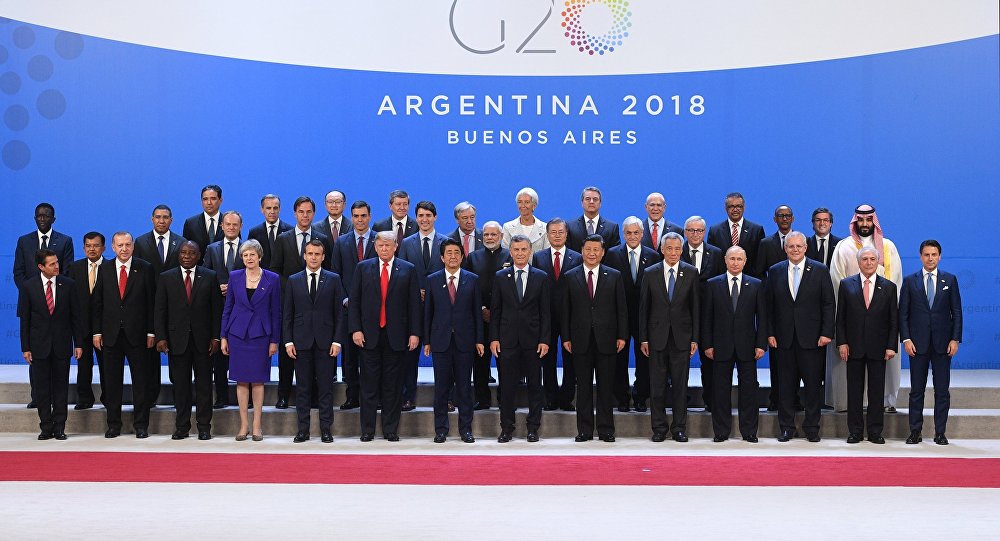 Dış Ticaret Örgütleri - G20 için toplanmış; küresel dış ticaretin liderleri.